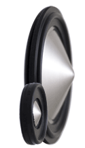 aaaViton® Black Vertical Orifice Plate