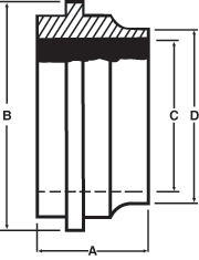 aaaMale Butt Weld Short Ferrules