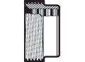 Ferrule, Recessless (Expanding), Acme Thread ,  Bevel Seat Fittings, 304 SS, No.7, Size: 2 1/2"