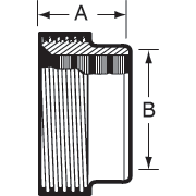 aaaAcme Thread Recessless (Expanding) Ferrules