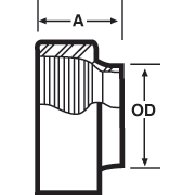 aaaFNPT x Butt Weld Adapters