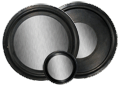 Orifice Plate (Blank), Black EPDM, 316 SS, Size: 1 1/2"