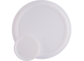 Orifice Plate (Solid), White PTFE, Size: 1/2" & 3/4"