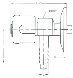 316L SS Sample Angle Valves