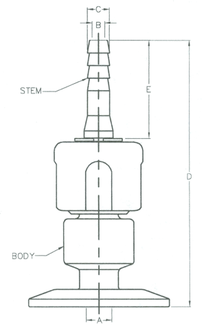 316L SS Sample In-Line Valves