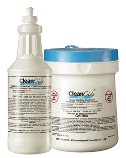 aaaCleanCide® Detergent & Wipes
