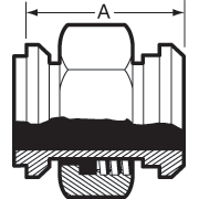 aaaMale I-Line x 13H Nut Adapters