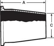 aaaConcentric Reducers Tri-Clamp® x Butt Weld