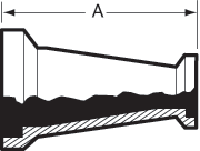 aaaConcentric Reducers Both Ends Female