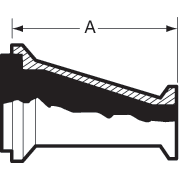 aaaEccentric Reducers Male x Female