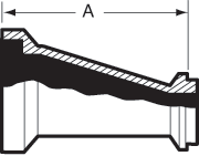 aaaEccentric Reducers Female x Male