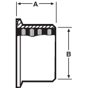 aaaRecessless (Expanding) Ferrules