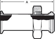 aaaTri-Clamp® x 13H Nut Adapters