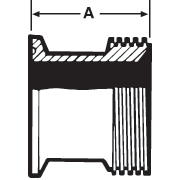 aaaTri-Clamp® x Acme Thread Adapters