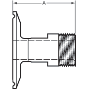 aaaReducing Tri-Clamp® x MNPT Adapters