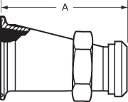 aaaEccentric Reducer Adapters Tri-Clamp® x 13H Nut