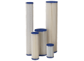 Sediment Filter Cartridge, Pleated Polyester - Reusable, Big Blue&reg;, 10", Microns: 30, Cs Qty: 8