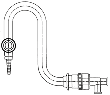 aaaWall Mount Recirculating Gooseneck