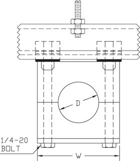 Santoprene Insert, 316L SS Hardware