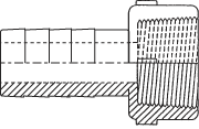 aaaBlack PolyPro Fitting