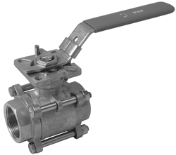 aaa3-Piece 316L SS Industrial Ball Valves