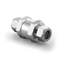 Check Valve, 25 psig, 1/4" OD Compression x 1/4" OD Compression