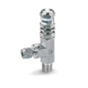 Relief Valve, Low Pressure, 1/4" MNPT x 1/4" OD Compression