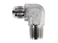 Elbow, 90&deg;, Male, 37&deg; Flare, 316 SS, 1/2" Tube with 3/4-16" Thread x 3/8-18" MNPT