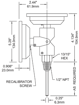 4" Stem