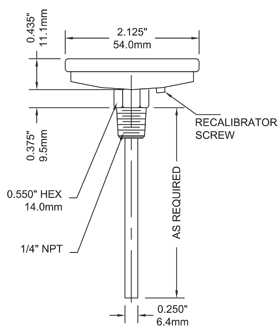 9" Stem