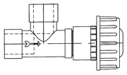 Kynar® Angle Valve