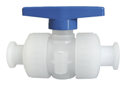 aaaTri-Clamp® x Tri-Clamp® Kynar® Ball Valve