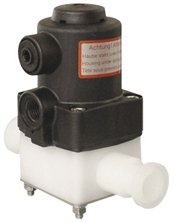 aaaSpring Close Actuated Diaphragm Valve, EPDM Dia