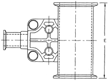 ZDL Manual Diaphragm Valve, TFE/EPDM Dia