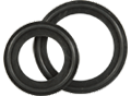 Tri-Clamp&reg; Gasket, 12" Schedule 5 Gasket, Type II (Flanged), Black Viton&reg;