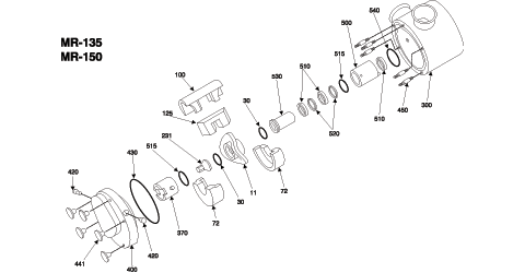 MR-135 Parts