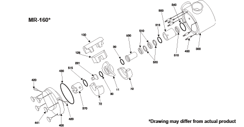 MR-160 Parts