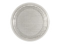 Perforated Metal Gasket (.033 Bore SS), Platinum Cured Silicone, Size: 2"
