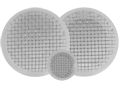Screen Gasket, 1-1/2" Triclamp, Plat. Cured Silicone, 80 Mesh 316L SS