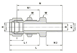 Bulkhead Adapter