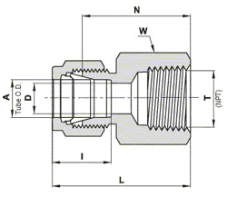 Reducing Female Connector