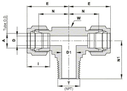 Male Branch Tee