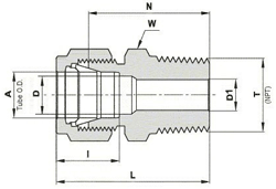 1/16" through 3/8" Tube