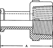 aaaFNPT x Mini and Maxi Tri-Clamp® Adapter