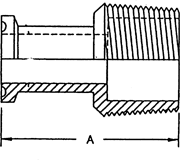 aaaMNPT x Mini and Maxi Tri-Clamp® Adapter