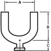 aaa180° Bottom Outlet Tri-Clamp® Use Points PL Finish