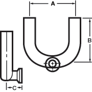 aaa180° Side Outlet Use Points PM Finish