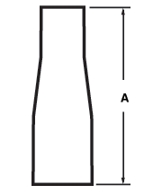 aaaConcentric Reducers Both Ends Butt Weld PL Finish