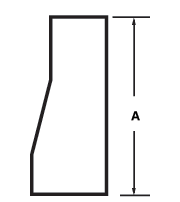 aaaEccentric Reducers Both Ends Butt Weld PL Finish