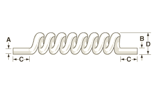 Coiltef™ Coiled FEP Tubing